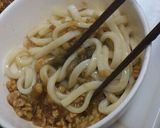 ひっぱりうどん☆納豆&ぽん酢でちゅる☆作り方5写真