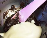 バレンタインに☆チョコレートチーズケーキ作り方6写真