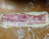 HBで作るベーコンチーズフランス作り方3写真