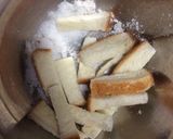 フライパンで☆食パン♫簡単ラスク作り方3写真