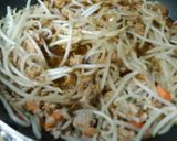もやしのひき肉あんかけ作り方4写真