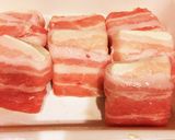 節約美味しい肉巻き豆腐醤油あんかけ作り方1写真