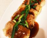 節約美味しい肉巻き豆腐醤油あんかけ作り方4写真