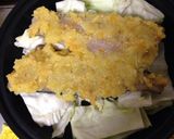 キャベツとホッケの塩レモン蒸し(≧∇≦)作り方4写真