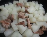 大根消費！フライパンで豚と大根の煮物♡作り方4写真