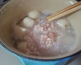 里芋のお惣菜♪里芋と鶏ミンチの味噌煮込み作り方2写真