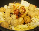 スパイシーな白菜と肉団子の旨み炒め作り方4写真