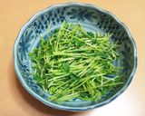 豆苗の温サラダ作り方3写真