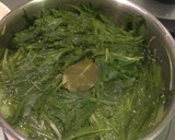 ローリエ☆水菜とウインナーの簡単煮込み作り方4写真