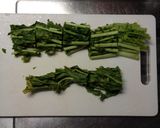 ☆活用！大根の葉っぱの卵とじ☆作り方1写真