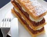 卵不使用★チョコバナナミルフィーユ作り方12写真