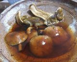 開きナメコとシモコシの焼きキノコ作り方5写真