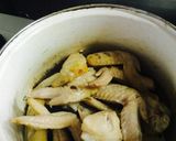 大根と手羽先の山椒煮作り方5写真