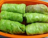 餅入り♪レンジでロールキャベツ作り方7写真