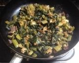 小松菜のピーナツとカレー風味作り方5写真