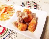柿とこんにゃくの胡麻和え作り方5写真