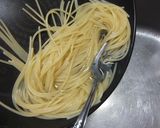 フライパンひとつで和風ペペロンチーノ作り方7写真