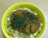 ゆうがママのコロッケ玉子丼作り方6写真