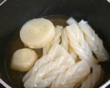 おでんを蟹の剥き身でリメイク！作り方1写真