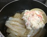 おでんを蟹の剥き身でリメイク！作り方3写真