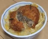 あとのせサクサクとじないカツ丼作り方4写真