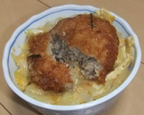 あとのせサクサクとじないカツ丼作り方4写真