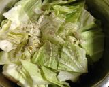 油揚げとキャベツのコンソメ煮作り方3写真