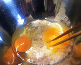 ふわとろ！お好み焼き風 大和芋のオムレツ作り方2写真