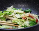 キャベツと卵の中華炒め作り方4写真