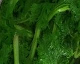 大人の総菜◎わさび菜／からし菜の胡麻和え作り方2写真
