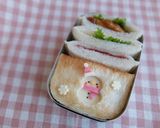 キャラ弁♡雪だるま クリスマス作り方6写真