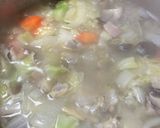 野菜たっぷりクラムチャウダー作り方4写真