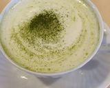 簡単＊ふわふわ＊抹茶ラテ作り方5写真