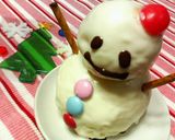 煮きりみりんで☆フワフワ♪雪だるまパン♪作り方6写真