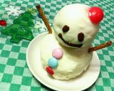 煮きりみりんで☆フワフワ♪雪だるまパン♪作り方7写真