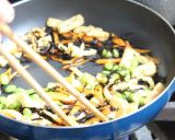 ひじきと枝豆のいり卵作り方3写真