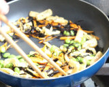 ひじきと枝豆のいり卵作り方3写真