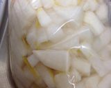 大根消費メニュー寿司酢で作る柚子大根作り方5写真