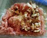 椎茸のマヨ肉詰め作り方1写真