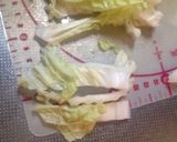 絶対おすすめ!白菜とひき肉、春雨の煮物。作り方1写真