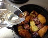 柿とさつまいものクランブル作り方4写真