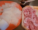 ✤大根が主役！豚肉の生姜焼き✤作り方1写真
