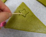 クリスマスのランプクッキー♪とミニツリー作り方8写真