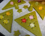 クリスマスのランプクッキー♪とミニツリー作り方16写真