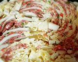 白菜＆豚のミルフィーユ鍋(ひき肉でも)作り方10写真