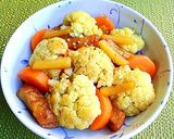 ✿風味豊か～カリフラワー金平入味噌汁✿作り方6写真