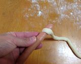HBで簡単♪ウィンナーロール作り方7写真