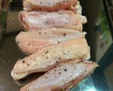 Xmas・H’Pに手羽中唐揚げ甘辛ソース作り方1写真