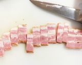なんちゃってカルボナーラサラダ作り方1写真