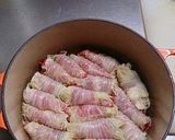 白菜豚ロールのオイスター煮込み♪作り方3写真
